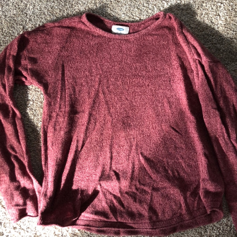 Maroon Old Navy Sweater